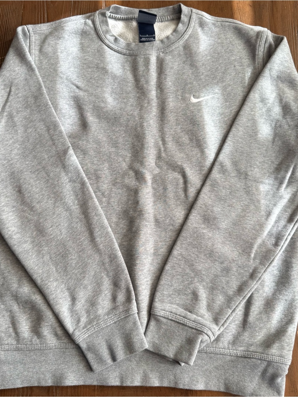 Nike club fleece sweatshirt Large Gray Pullover